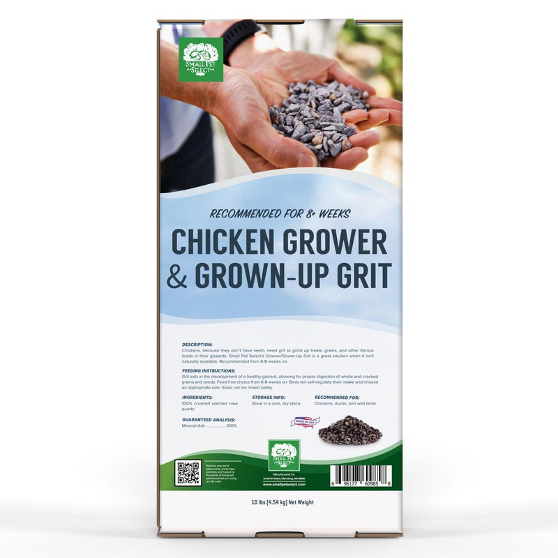 Small Pet Select-Grower/Grown-Up Chicken Grit (6+ Weeks), 10LB - Image 4
